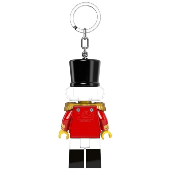 LEGO 5008989 NUTCRACKER Keychain LIGHT Minifigure LED NWT NEW in Hand - Picture 10 of 11